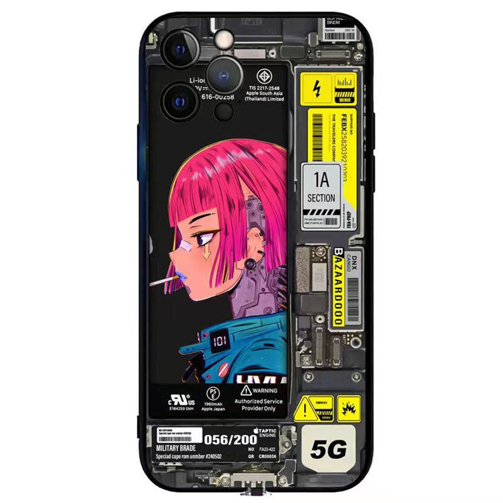 Smart LED Light Music Phone Case for iPhone Models