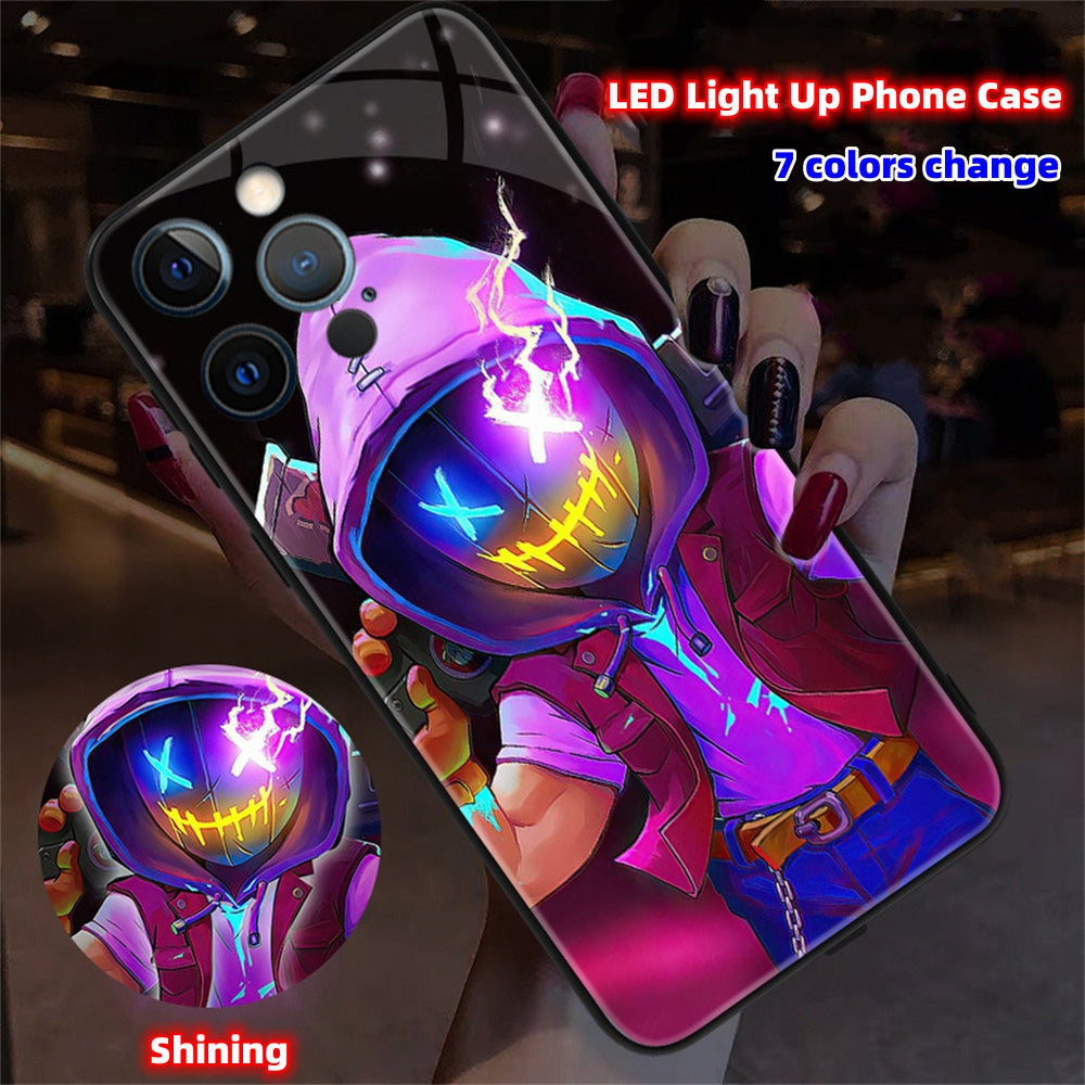 Smart LED Light Music Phone Case for iPhone Models